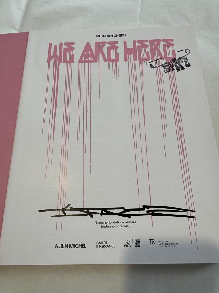 Signed; D*Face - We are Here - 2024 #1.0
