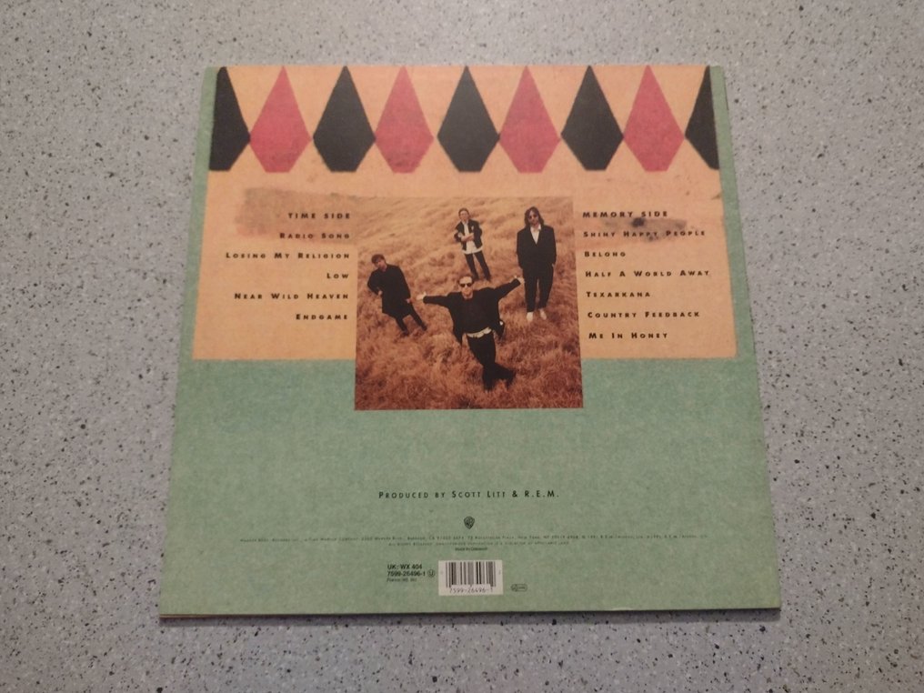 R.E.M. - Out of time - 1st German Press - Δίσκος βινυλίου - 1st Pressing - 1991 #1.0