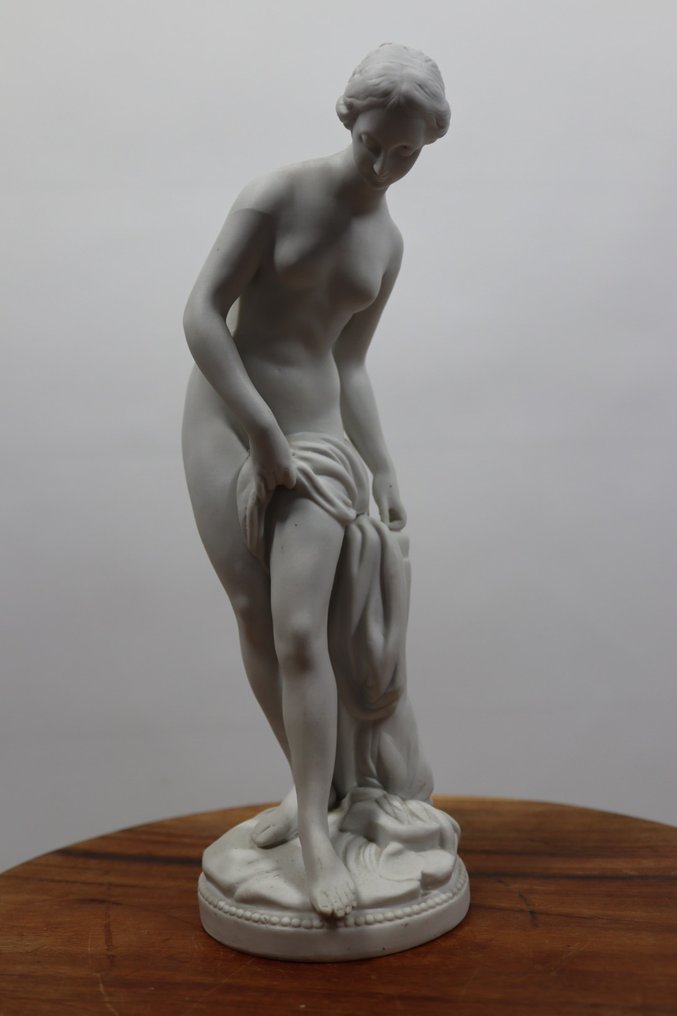 Statuette, Venus de’ Medici - Aphrodite - 28 cm - Biscuit porcelain #3.2
