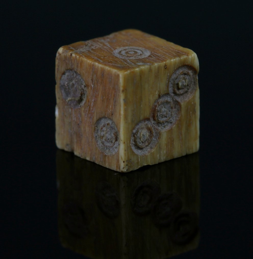 Ancient Roman Bone Dice  (Sin Precio de Reserva) #1.0