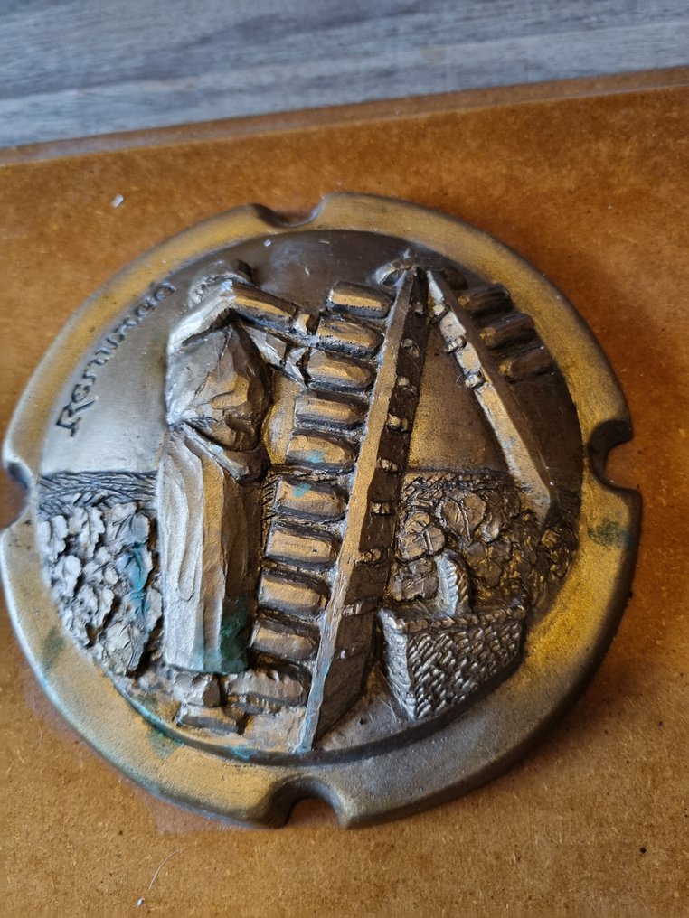 墙板 - 木, 铜 - 独特的罕见 #4.3