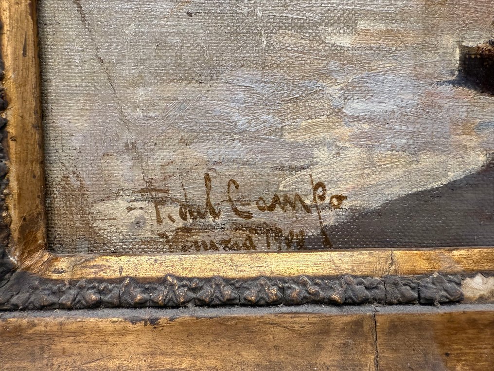 Federico Del Campo (1837-1923) - Calle Larga e Campiello delle Chiovere a S. Rocco #4.3