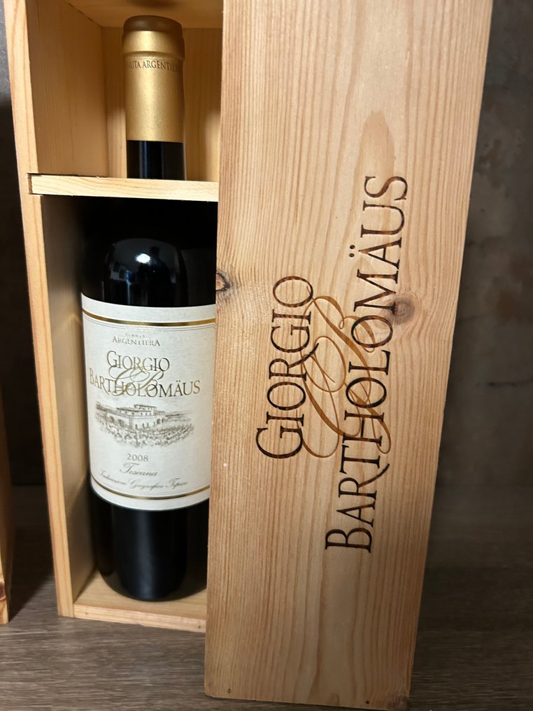 2010 Opheliah Maria & 2008 Giorgio Bartholomäus, Tenuta Argentiera - Toscana IGT - 2 SticlÄƒ (0.75L) #2.1