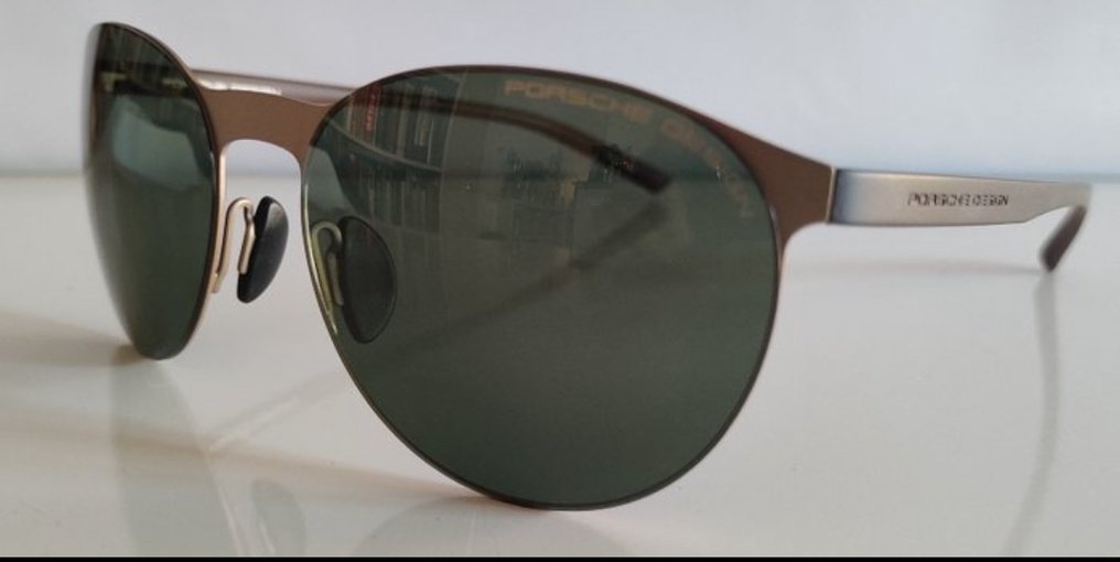 Porsche Design - P8660 - B Gold frame - Cat 3 + UV400 label - unisex - 太阳镜 #2.1