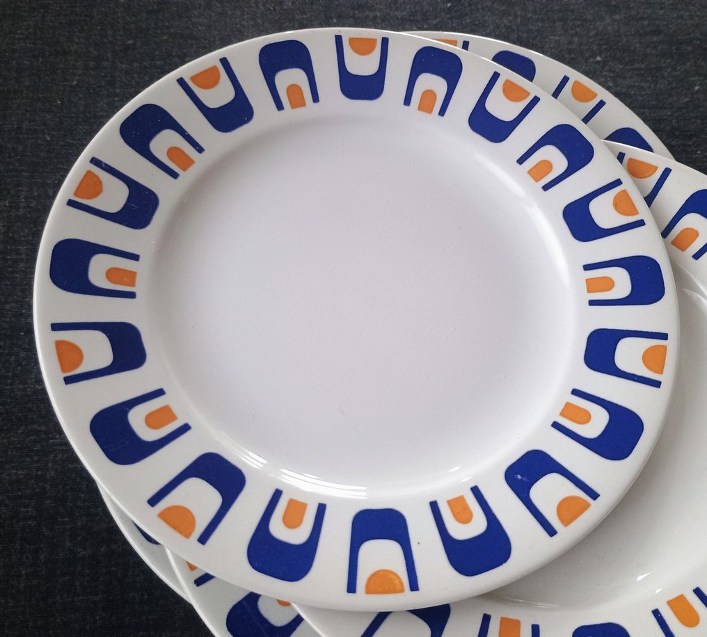 Richard Ginori - 甜点用具 (10) - Decoro Futurista - 陶瓷 - 未来主义装饰 #1.0