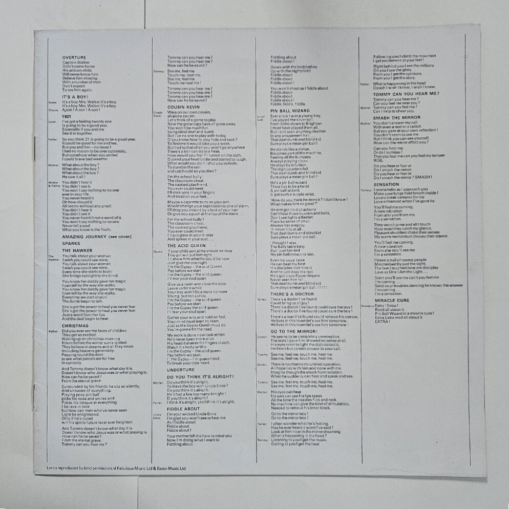 The Who/The Sweet - Multiple artists - Tommy/The Who/Strung Up - Multiple titles - Vinyl record - Stereo - 1969 #4.3