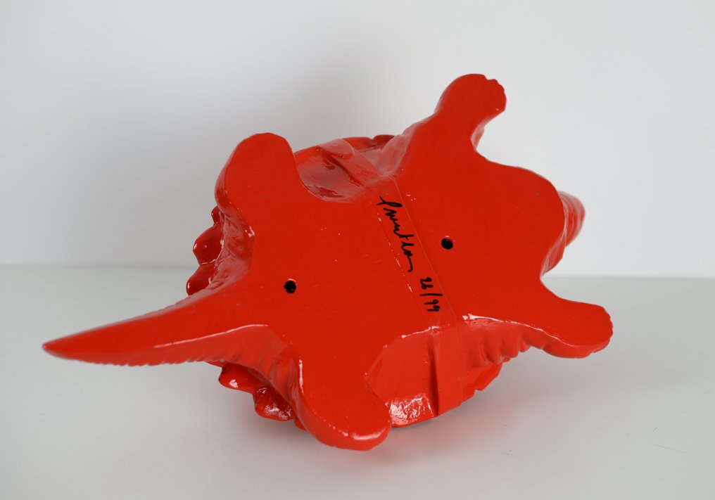 William Sweetlove (1949) - Red Cloned Turtle with pet bottle. 2012 #3.2
