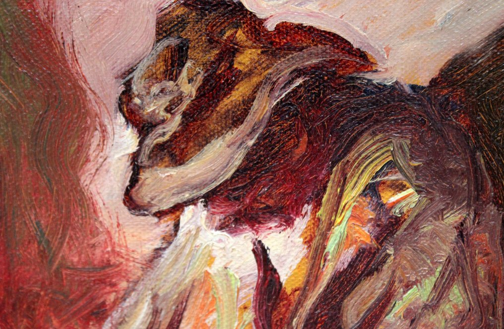 Rosendo González Carbonell (1910-1984) - El descanso del caminante #2.1