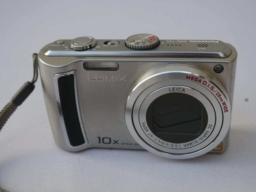 Panasonic Lumix DMC TZ5 9,1 Megapixels 2008 silber Analóg fényképezőgép #1.0