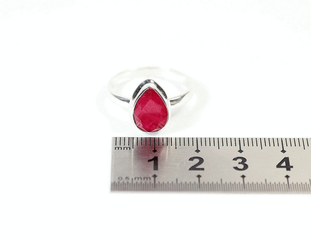 红宝石 戒指 / 新- 4 g - (1) #4.3