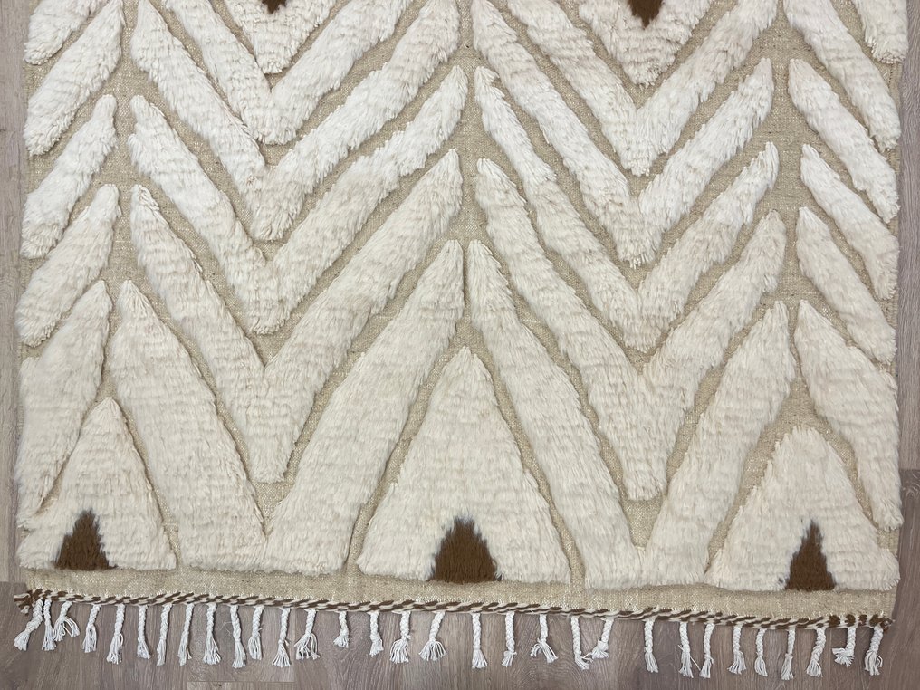 Berber, Beni Ouarain wool carpet - Rug - 259 cm - 159 cm - Handmade #2.1