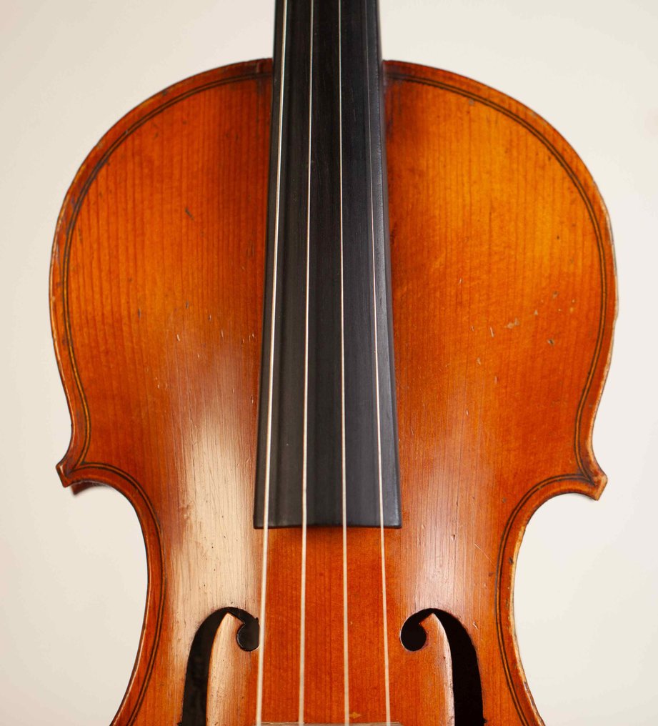 Labeled F. Breton -  - Violin - Unknown #4.3