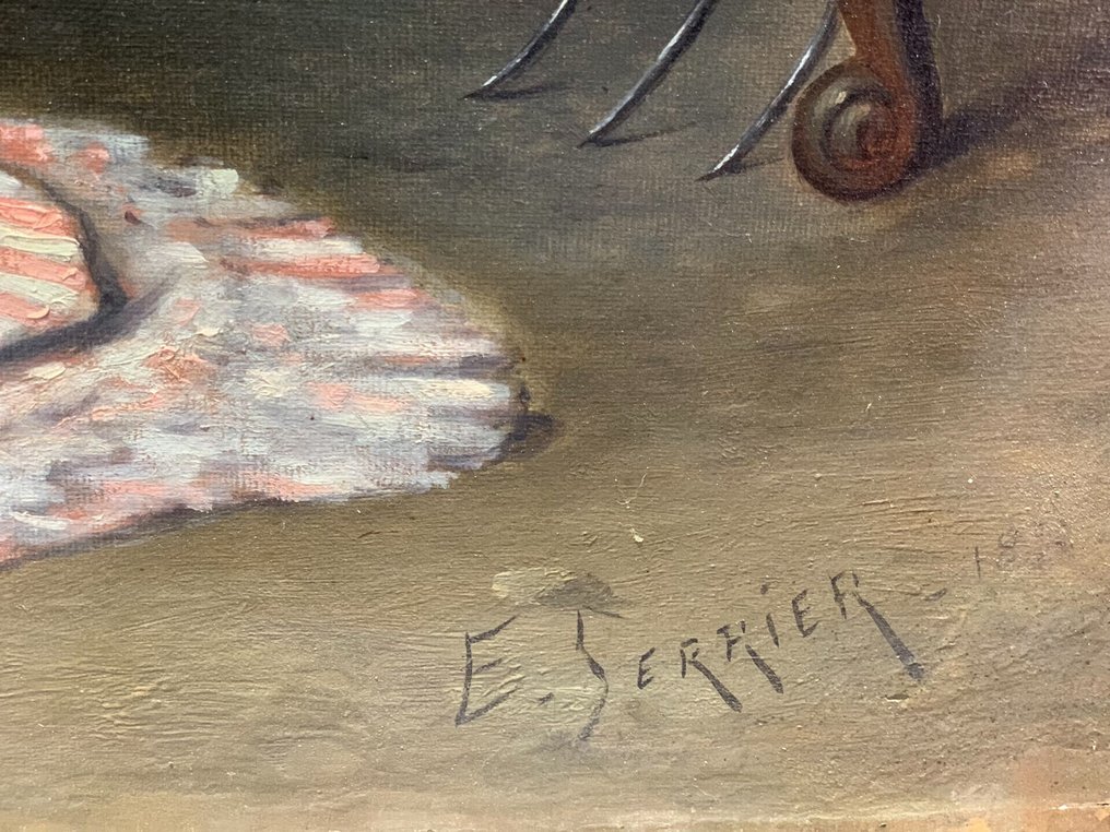 E. Serrier (XIX) - Visite de la marraine #3.2