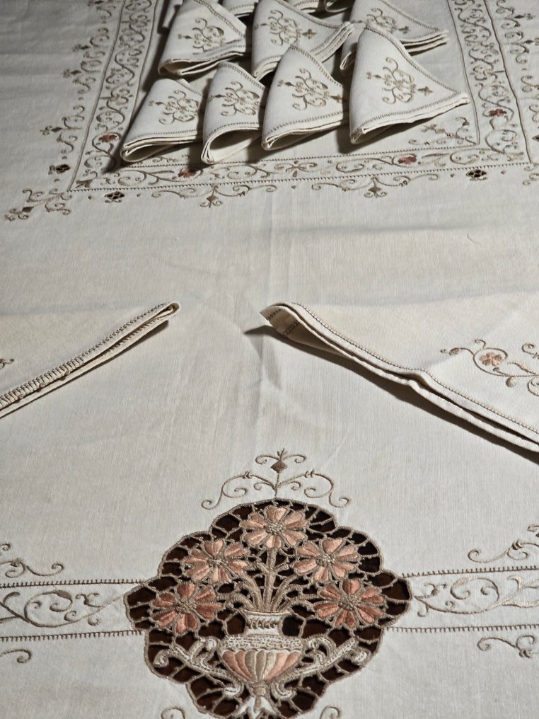 Nappe (19)  - 195 cm - 165 cm - Altichi ricamo #4.3