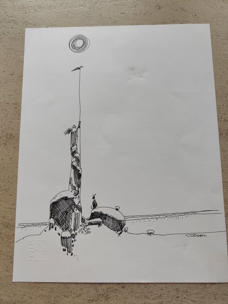 Toppi, Sergio - 1 Original drawing - Endless Wider Hope - 2010 #1.0