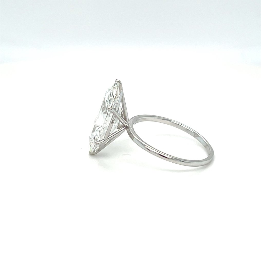 Nincs minimálár - Gyűrű - 14 kt. Fehér arany - 4.01ct. tw. Gyémánt (Laboratóriumban előállított) #3.2