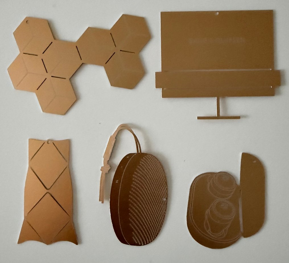 Christmas tree ornament - Aluminium, Metal #4.3