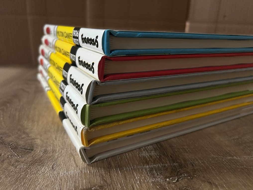 Terry et les Pirates T1 à T6 - Série complète - 6x C + 6x jaquette - 6 Album - First edition - 1985/1989 #1.0