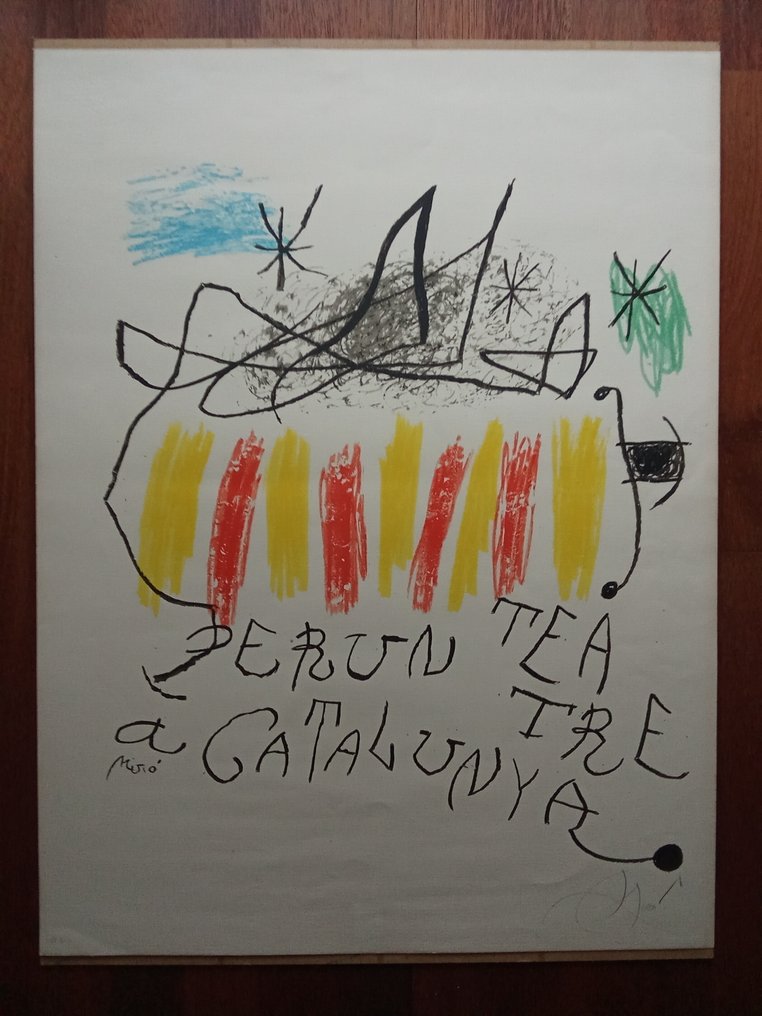 Joan Miro (1893-1983) - Per un teatre a Catalunya #1.0