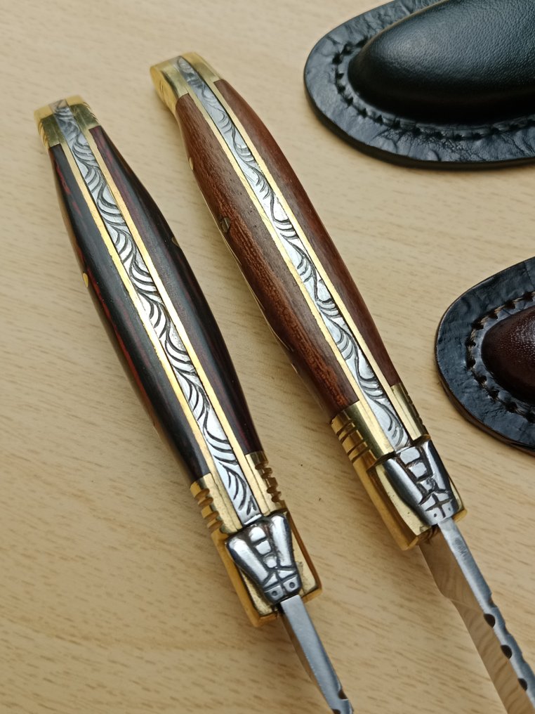 Obsidian - Μαχαίρι κουζίνας - Kitchen knife set -  Παρουσίαση της σειράς Obsidian Custom Made Range Chef Knives Traditional Craft - Εξειδικευμένο Χάλυβα - Γαλλία #4.3