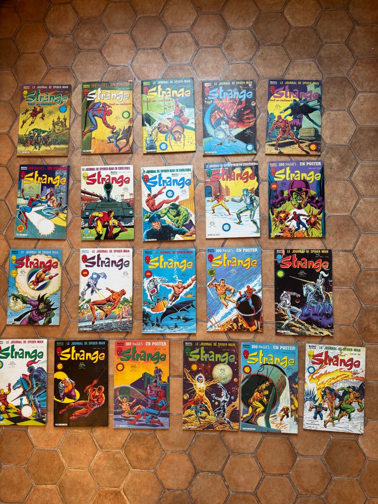 Strange N°153 à N°170 + N°172 + N°178 + N°205 - 21 Περιοδικά - Πρώτη έκδοση - 1982/1987 #1.0