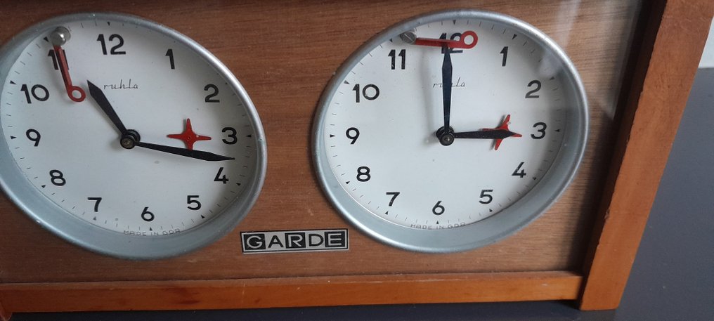 Ruhla - 国际象棋套装 - Garde Ruhla GDR - 山毛榉木 #1.0