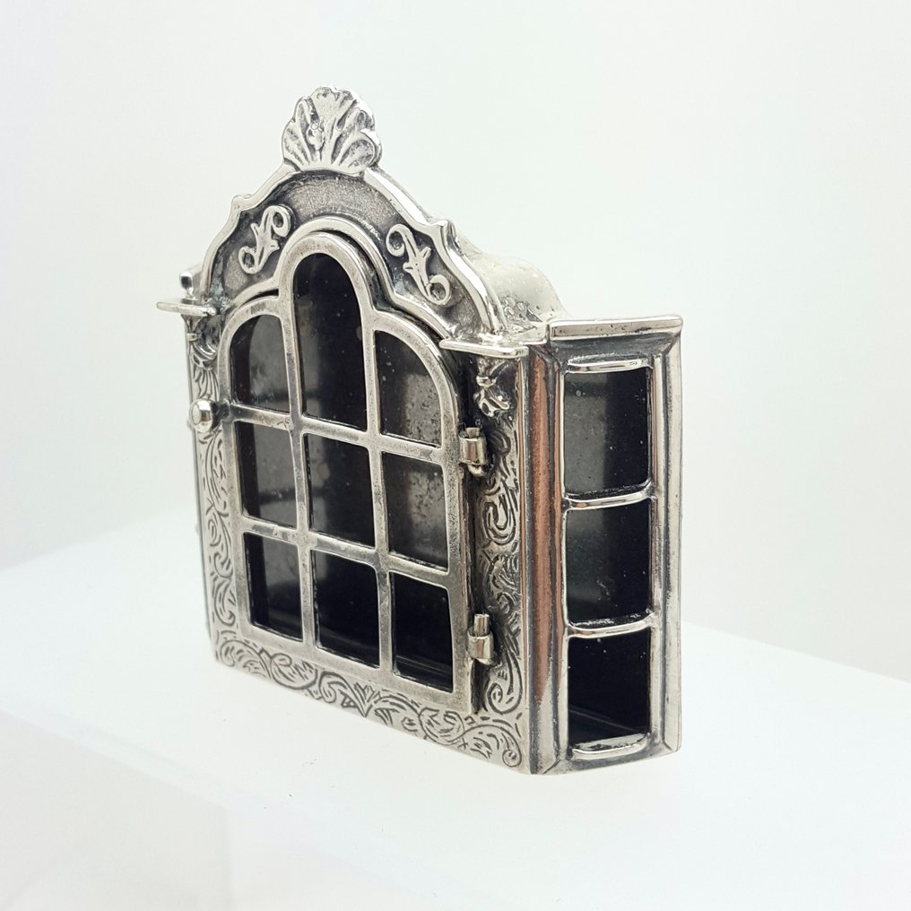 微型人物 - Miniatuur muur vitrine kast - .835 银 #2.1