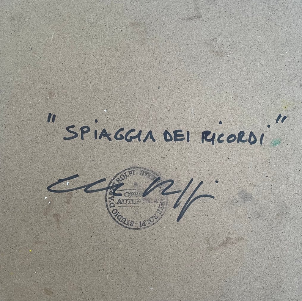 Claudio Rolfi (1960) - Spiaggia dei ricordi #3.2