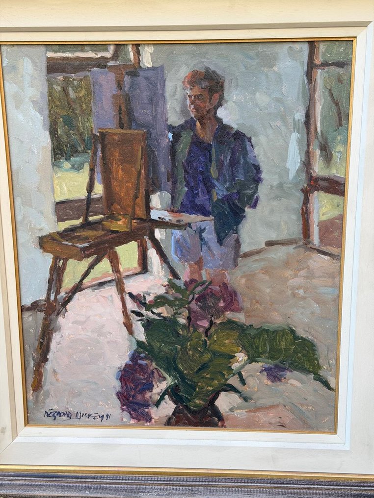 Desmond Hickey (1907-1987) - Hydrangeas #3.2