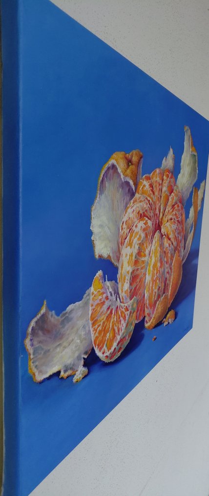Maria Gordeeva(1970) - Orange on blue #1.0