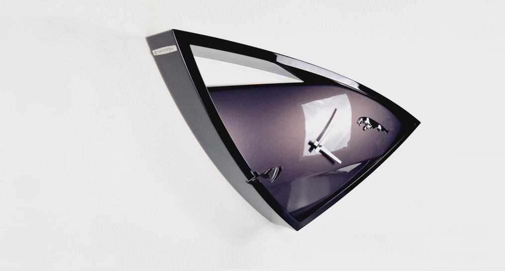 Wall clock - Zaharov - Design Aluminium, Chrome plated, Plastic - 2023 - Clock from Jaguar XJ #1.0