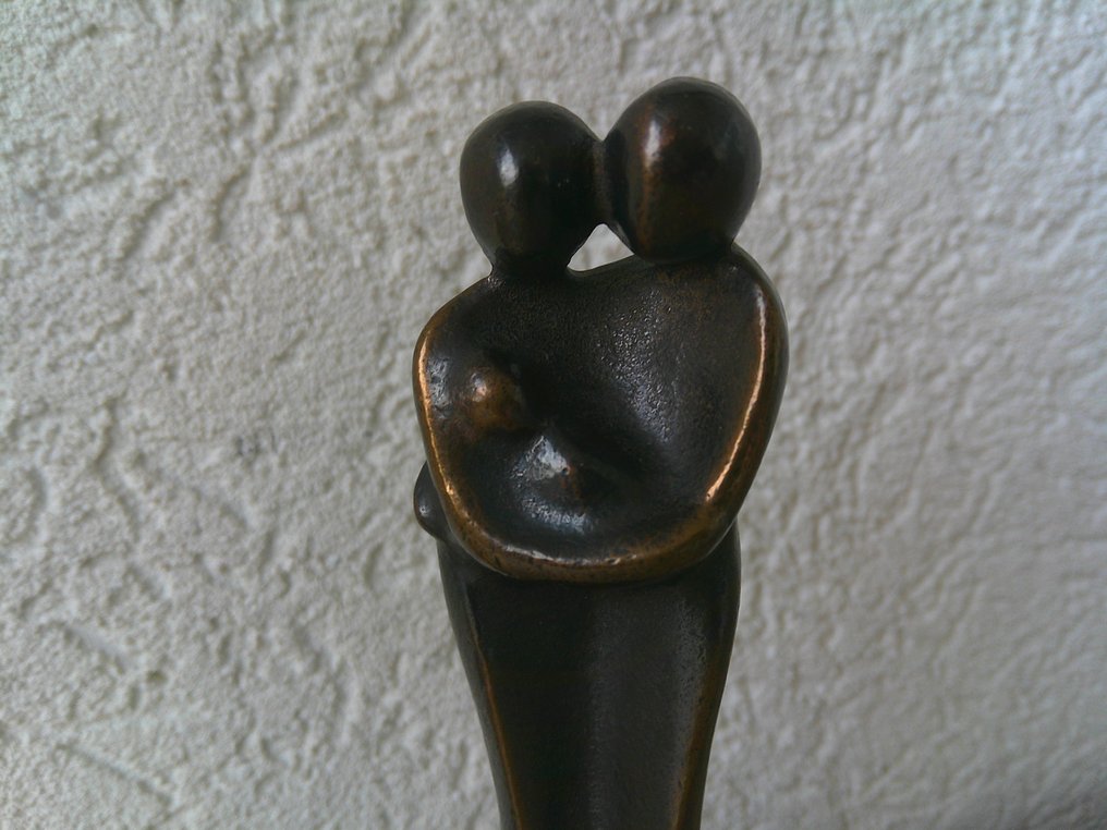 Statuetta - JONG GEZIN - Bronzo patinato #1.0