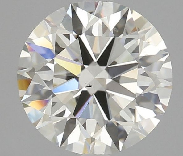 1 pcs 钻石  (天然)  - 1.50 ct - 圆形 - K - VS2 轻微内含二级 - 美国宝石研究院（GIA） #1.0