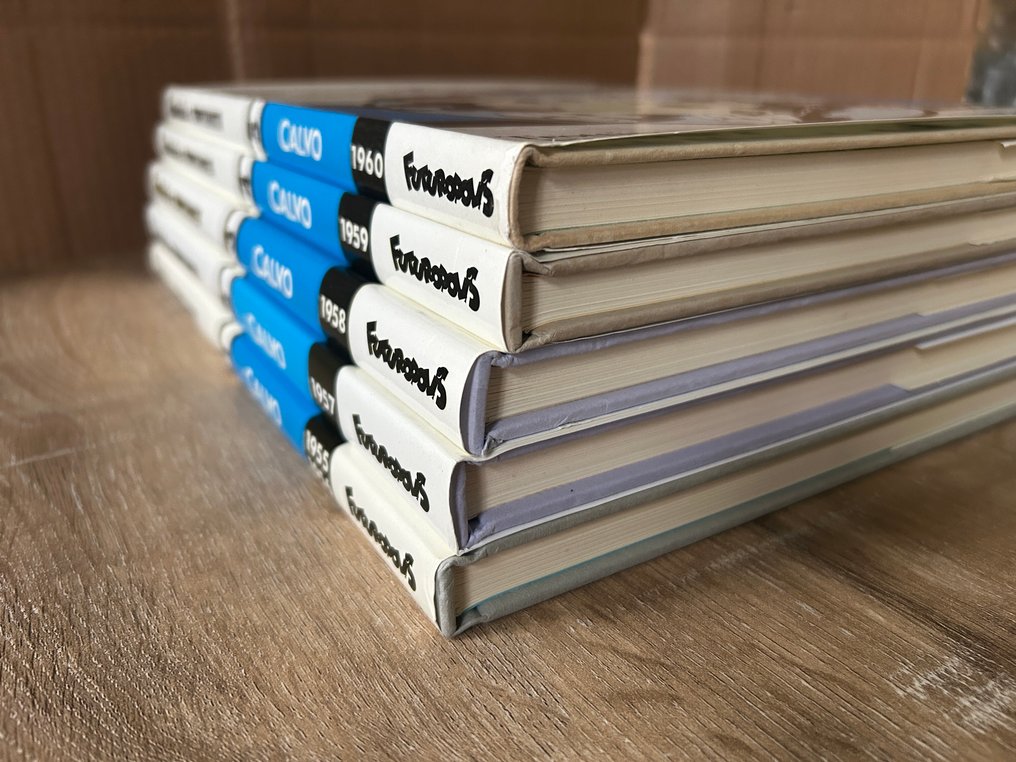 Moustache et Trotinette T1 à T5 - Série complète - 5x C + 5x jaquette - 5 Album - First edition - 1986/1992 #1.0