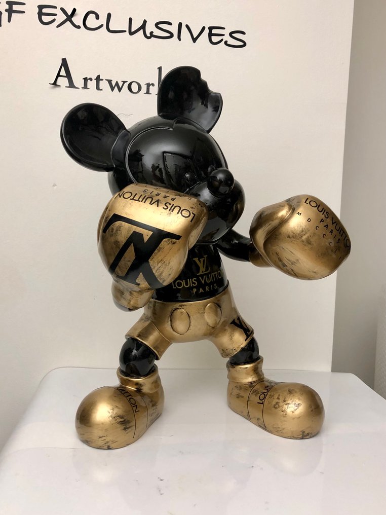 GF Exclusives - XL 53cm Louis Vuitton x Boxing Mickey Mouse Artwork By: GF Exclusives #1.0
