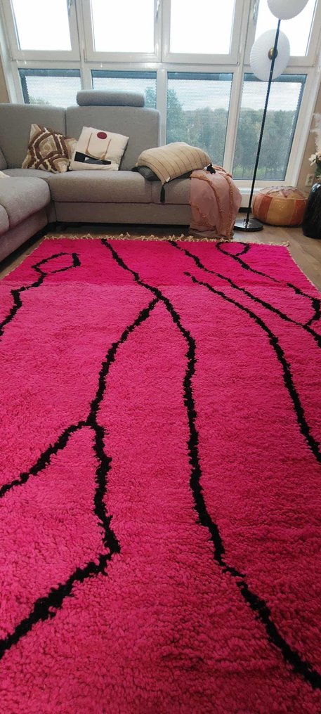 Berbertæppe, gulvtæppe Beni Mellal-tæppe - Tæppe - 305 cm - 194 cm - Type B14.6 #1.0