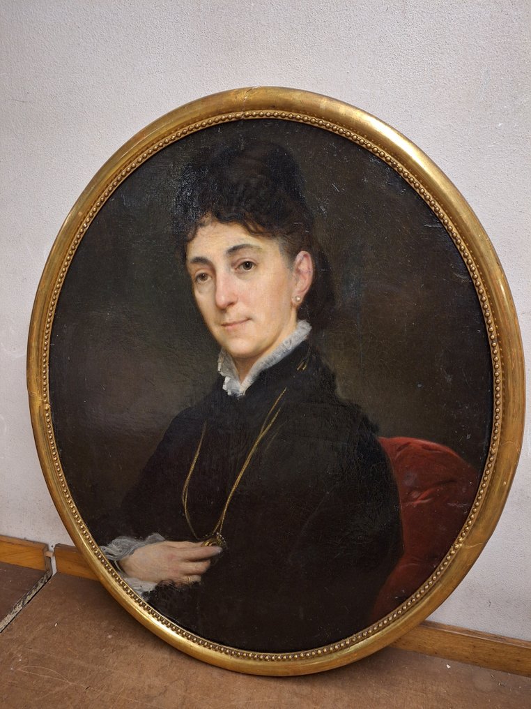 Giuseppe Bertini (1825-1898) - Ritratto di donna #2.1