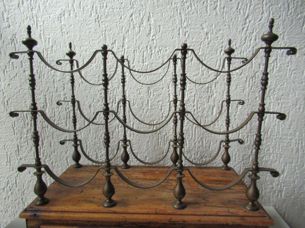 Portabottiglie - Legno, Rame #4.3