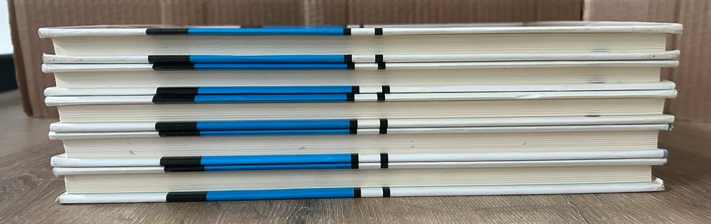 Moustache et Trotinette T1 à T5 - Série complète - 5x C + 5x jaquette - 5 Album - First edition - 1986/1992 #4.3