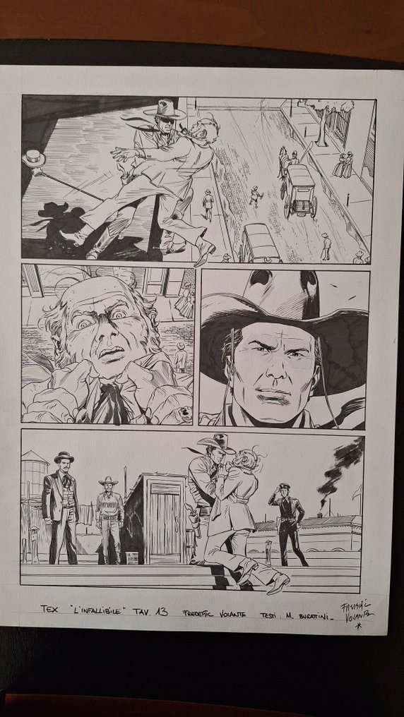 Volante, Frederic - 1 Original page - Tex - Color n. 22 - 2022 #1.0