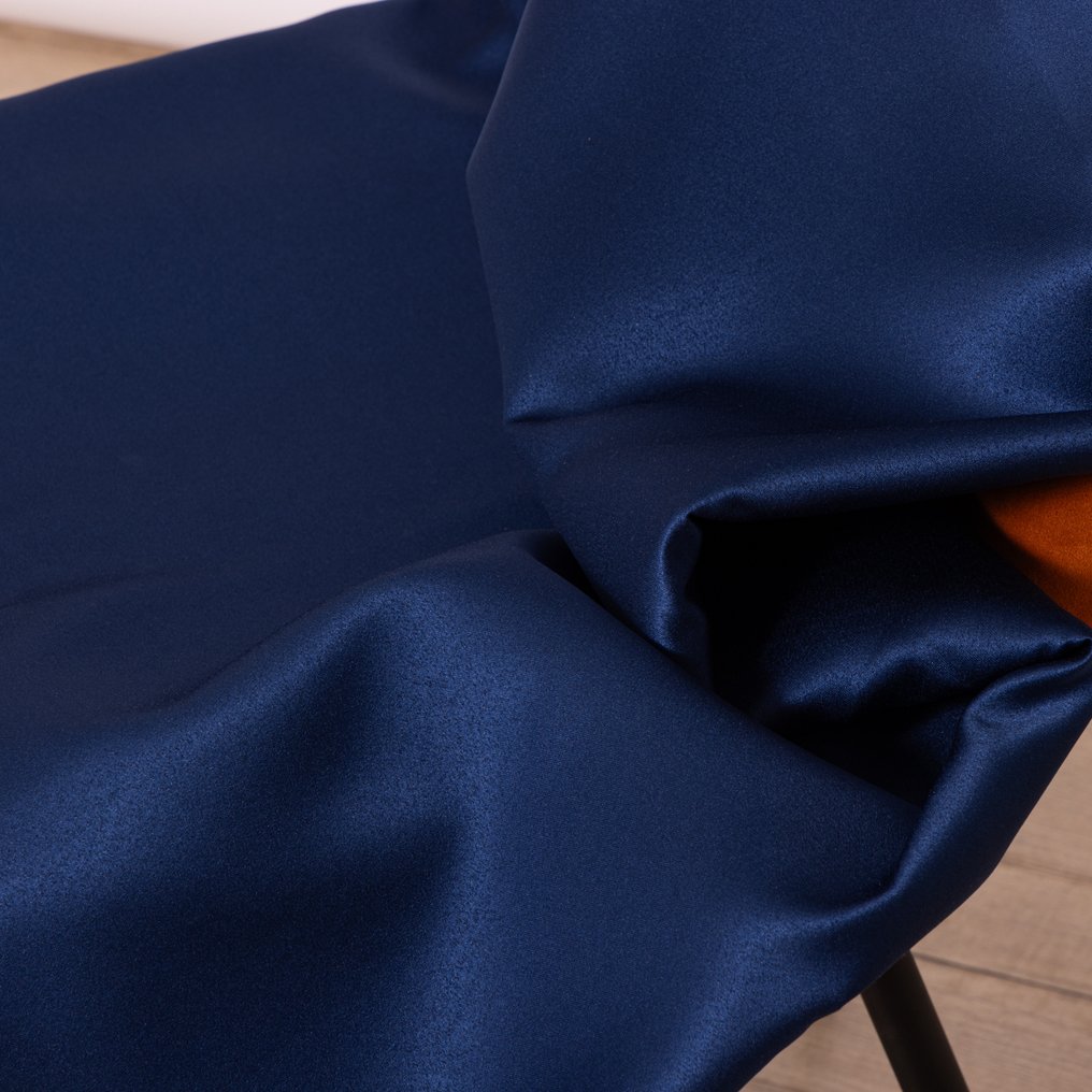 Raso Blu 夜光缎面 - 优雅的面料 - 室内装潢面料  - 250 cm - 280 cm #3.2