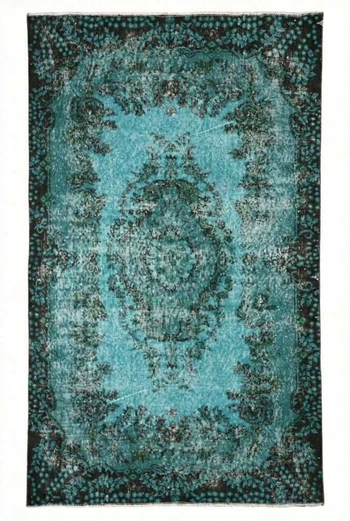 Turquoise κλασικό - Χαλί - 205 cm - 110 cm - Με πιστοποιητικό #1.0