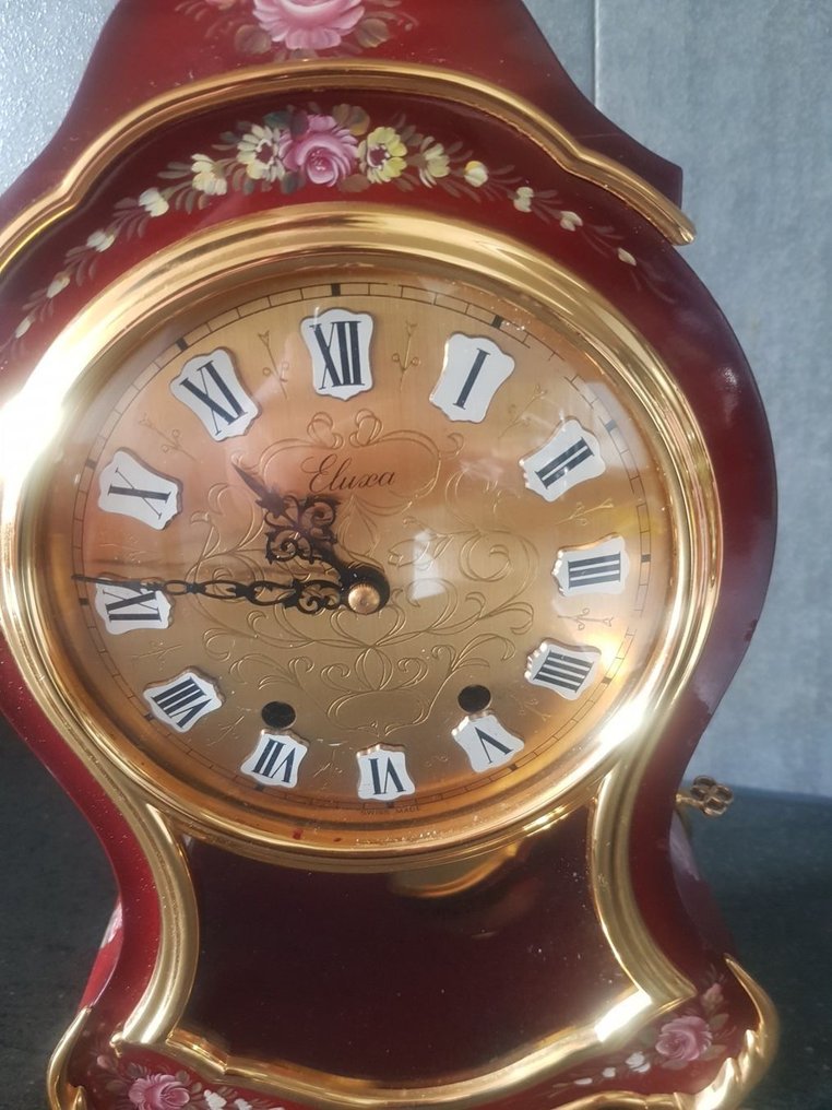 Ρολόι Neuchâteloise -   Σμάλτο, Ορείχαλκος - 1970-1980 #2.1