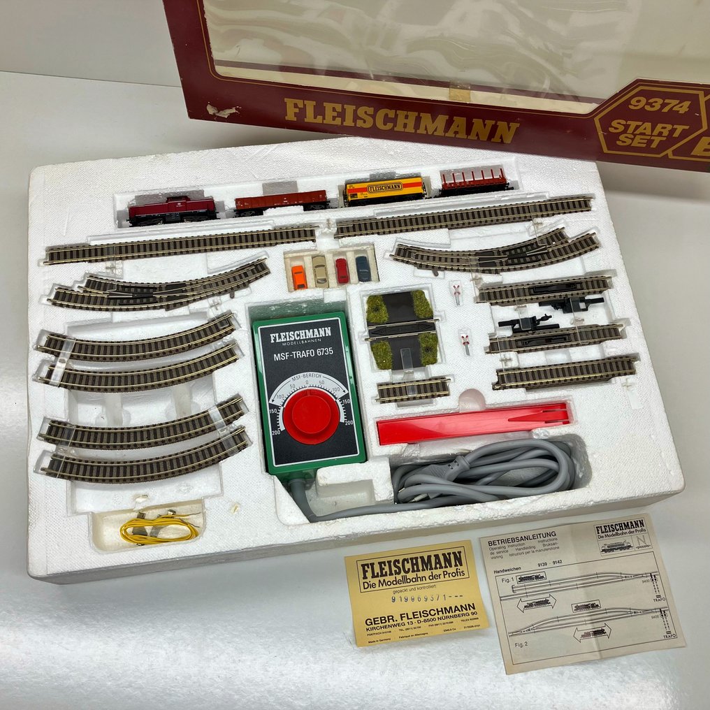 Fleischmann N - 9374 A+B - Starterset (1) - Piccolo - DB #1.0