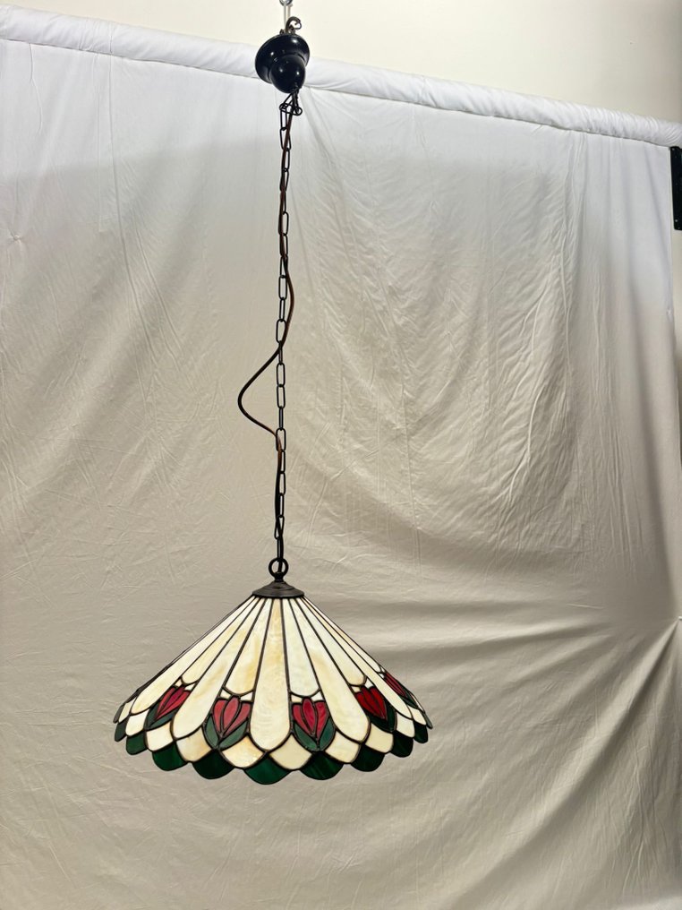 Lamp - Colorful Art Nouveau Art: The Charm of a Tiffany Style - Glass #2.1