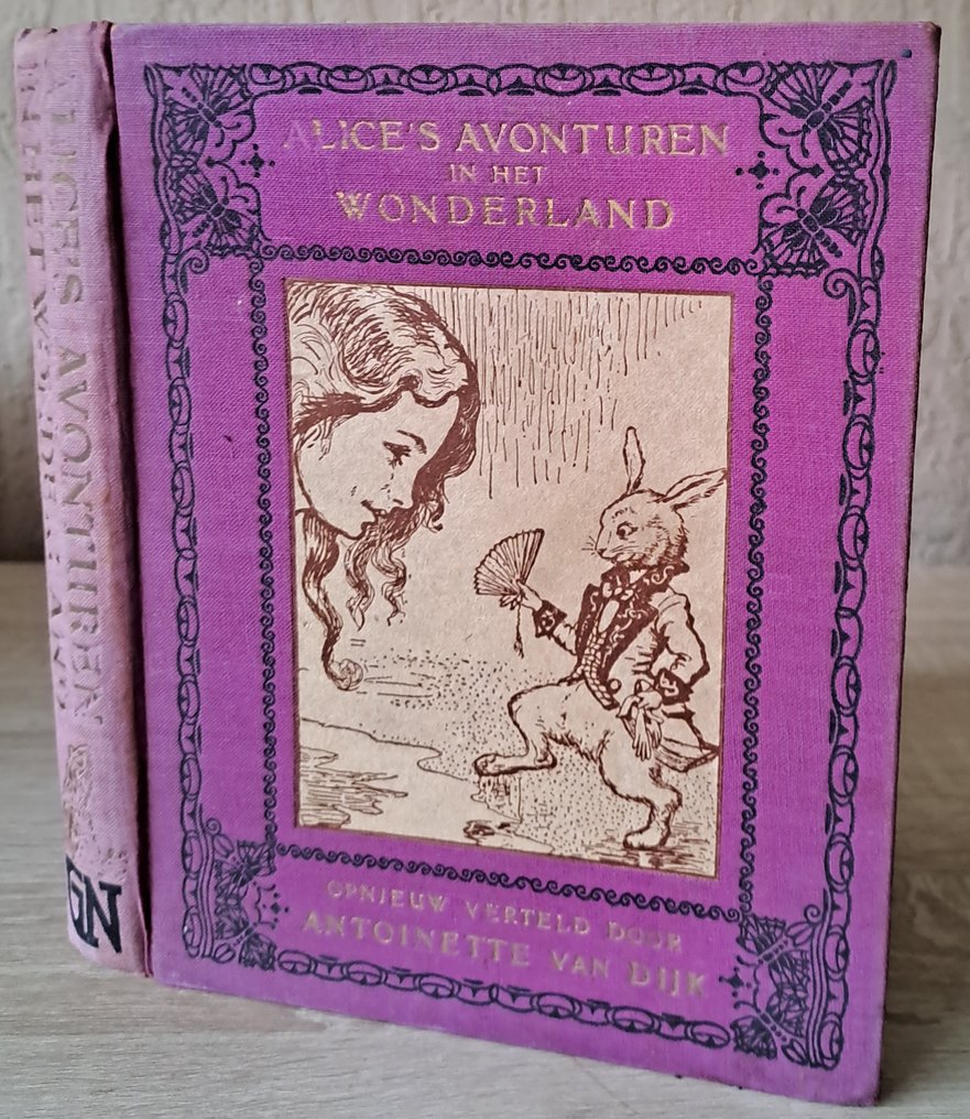 [Lewis Carroll] Antoinette van Dijk / John Tenniel & Margaret Tarrant - Alice's avonturen in het Wonderland - 1929 #1.0