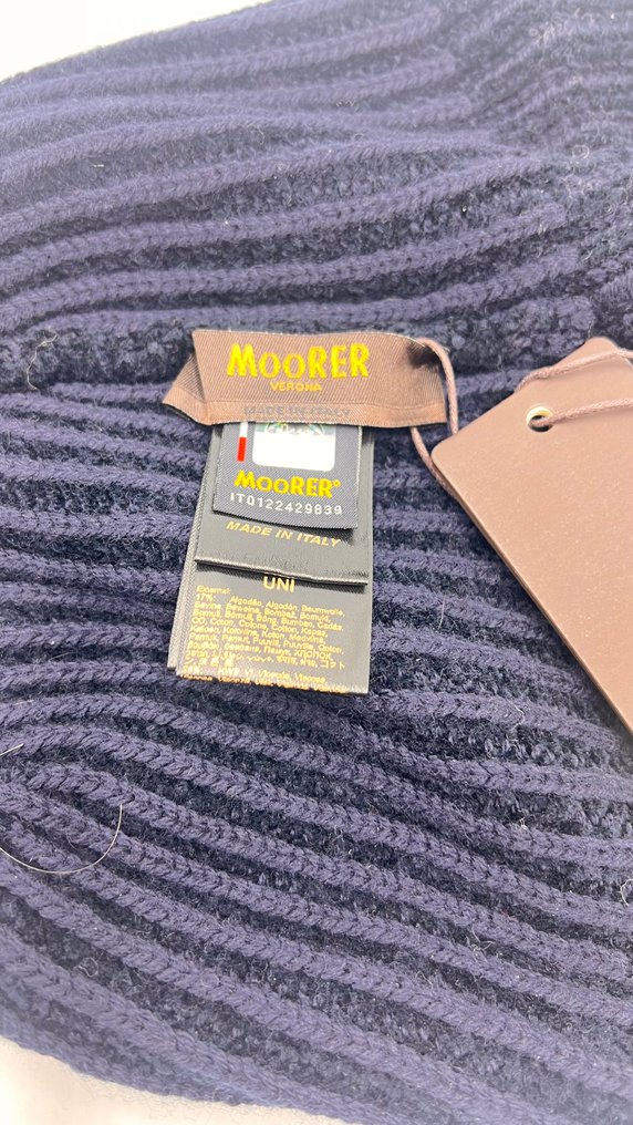 Moorer - Beanie (1) - Cashmere #3.2