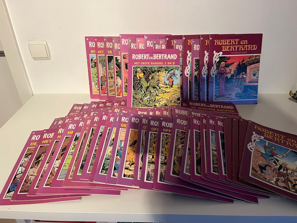 Robert en Bertrand in de range 1 t/m 84 - 78 Album - 各種版本 - 1975/1990 #1.0