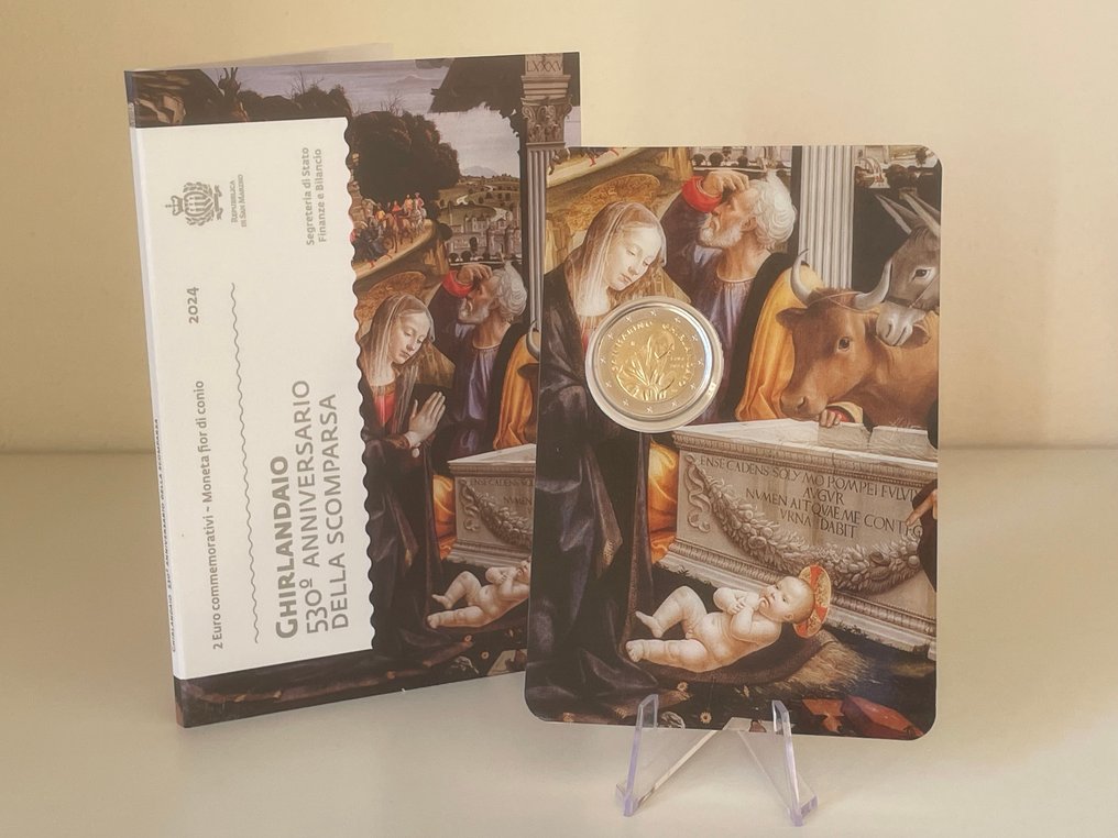 圣玛利诺. 2 Euro 2007/2024 (10 coins) #2.1