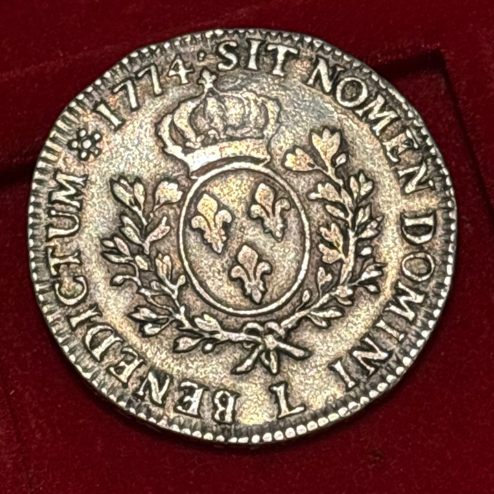 法國. 路易十五世 (1715-1774). Ecu 1774-L, Bayonne  (沒有保留價) #3.2